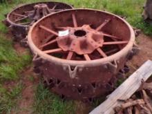 2 - Farmall steel wheels