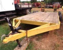3 Axle trailer with house trailer wheels