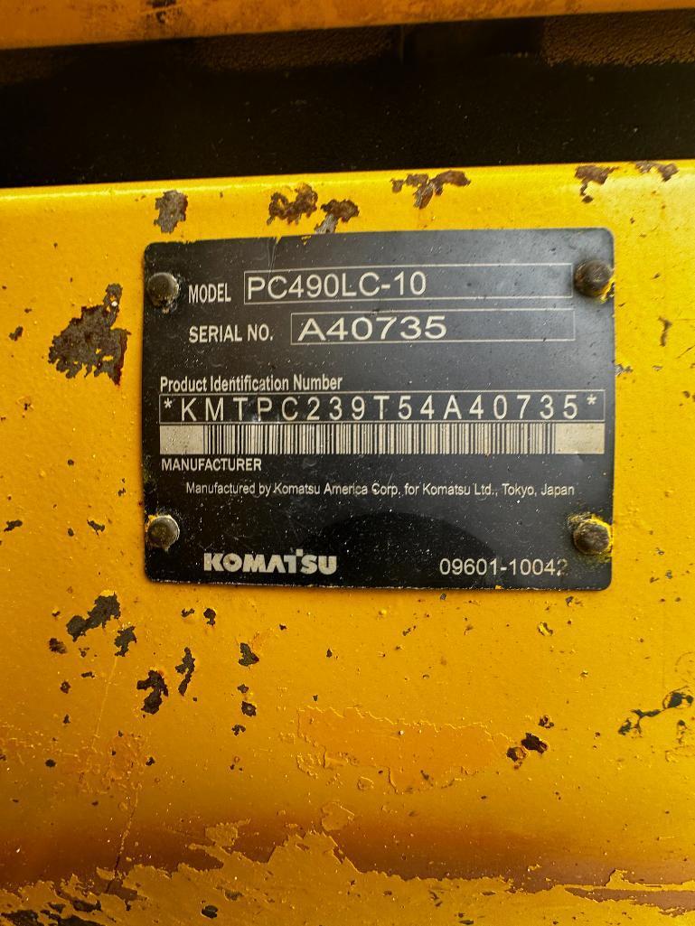 2015 Komatsu PC490LC-10