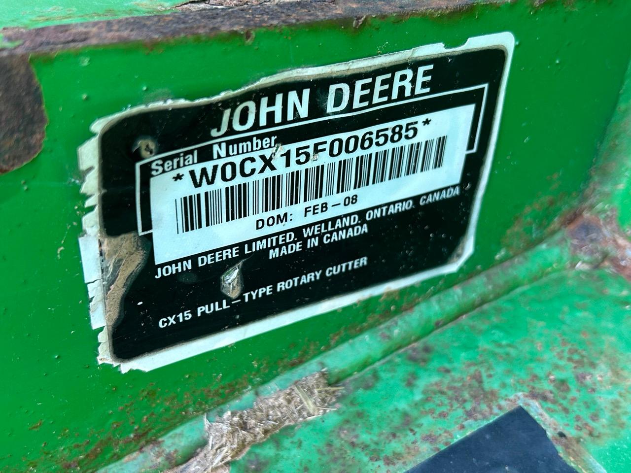 John Deere CX15