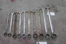 (10) Combination Wrenches