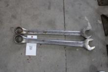 (2) Combination Wrenches - 2", 1 13/16"