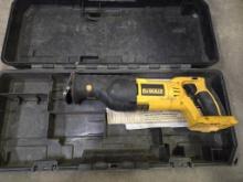 Dewalt Battery Operated Sawzall with case