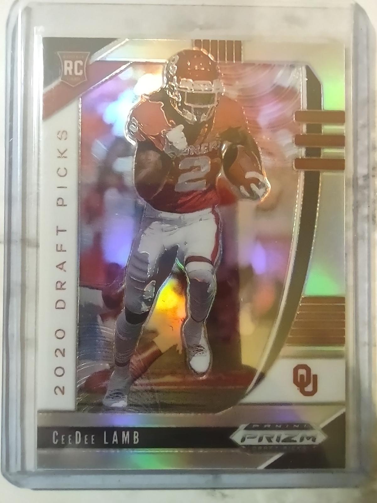 2020 Prizm Draft Silver Rookie Ceedee Lamb #104