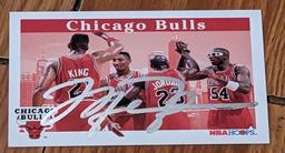 Michael Jordan autographed card w/coa