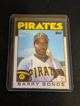 1986 Topps Traded Barry Bonds #11T Rookie Pirates