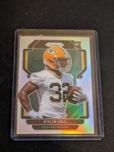 2021 Panini Prizm Kylin Hill Silver Prizm Rookie RC #403 Green Bay Packers