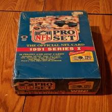 1991 NFL Pro Set Series I Sealed Box Of 36 Packs The Official NFL Card