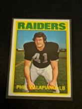 1972 Topps Phil Villapiano football Eagles card #108