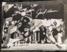 Jack Ham autographed 8x10 photo with JSA COA/witnessed