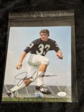 Jack Ham autographed 8x10 photo with JSA COA/ witnessed