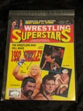 Ric Flair Autographed magazine with JSA COA/witnessed