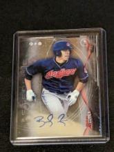 2014 Bowman Sterling #BSPA-BZ Bradley Zimmer RC Auto Cleveland Indians