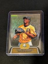 Starling Marte 2012 Topps bowman platinum chrome Refractor