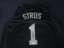 Max Strus Signed Jersey JSA COA