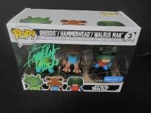 Paul Blake signed Funko Pop w/Coa (damaged)