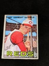 1967 Topps Baseball Card #96 Art Shamsky