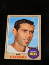 1968 Topps Baseball #292 Art Shamsky