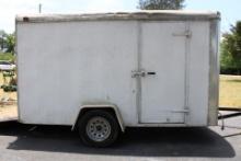 6' x 12' Enclosed Trailer and contents. Clear NC title.