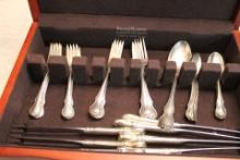 Towle Sterling French Provincial Flatware and case
