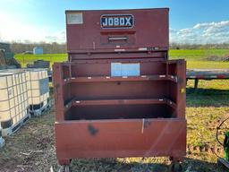 JOBOX ROLLING TOOL BOX WITH FOLD UP DOOR