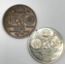 Pair of Vintage Rosebowl Coins Tokens
