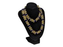 Baule Brass Beaded Necklace