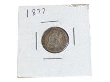 1877 Liberty Seated Dime