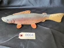 Ray Nyman Wooden Fish Carving