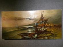Ruggiouo Lowtide Oil Painting
