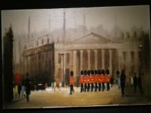 Anthony Klitz Guards in London Oil Painting