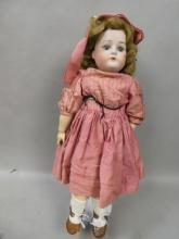 Antique Bisque Head Composition Body German Doll 1912-4