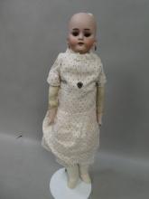 Antique Simon & Halberg German Bisque Head & Soft Body Doll