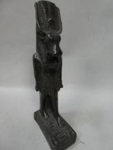 Vintage Egyptian Montu God of Wat Lord of Medamud Statue Figurine