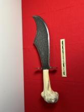 Massive Elk Bone Custom Knife