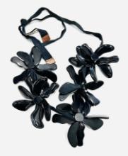 Marni for H&M Black Flowers on cord
