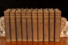 Full 10 Volume Set, Chamber's Encyclopaedia, 1875
