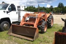 Mid 90's Kubota L4150 tractor with bucket