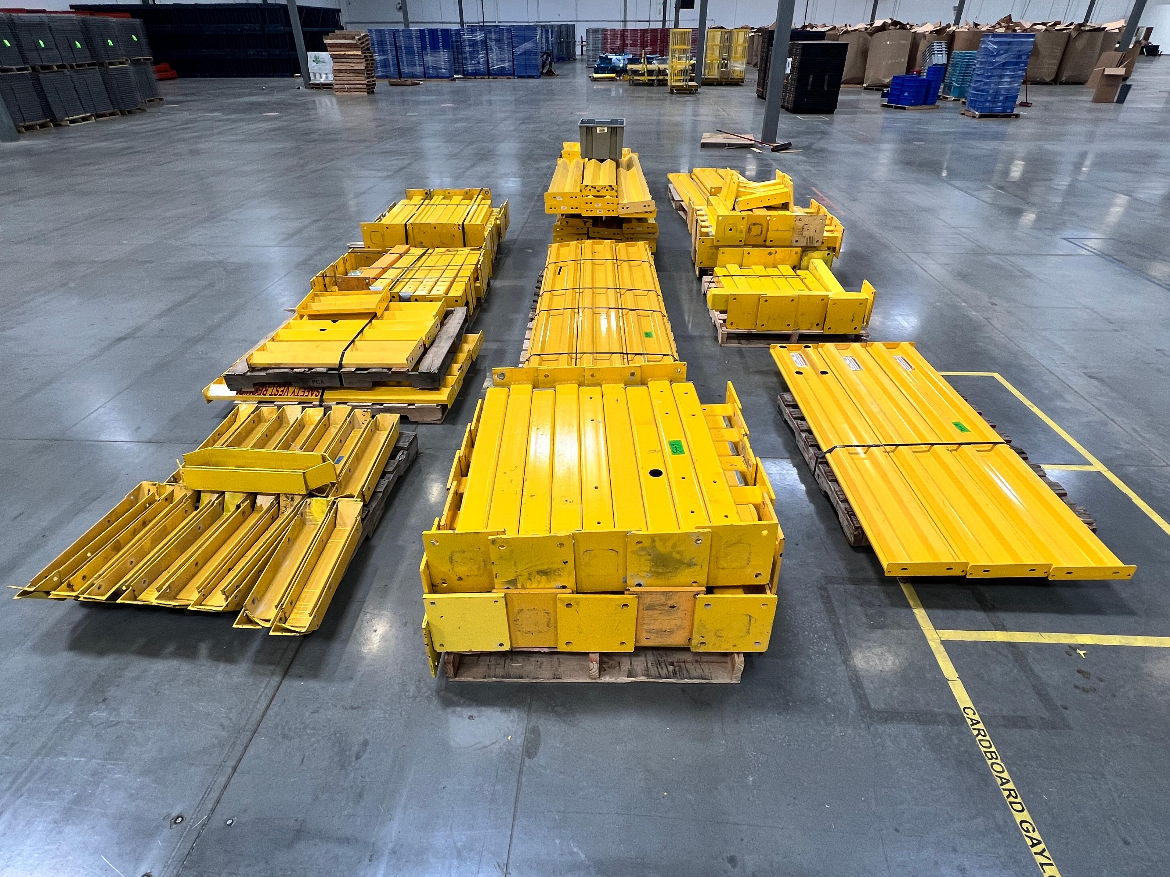 Safety Guard Rail - Various Sizes In Lot
