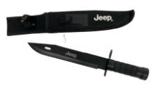 Jeep Tactical Survival Knife Hardened Stainless Steel