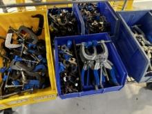 ALLIGATOR CLAMPS, HAND TOGGLE CLAMPS AND C-CLAMPS