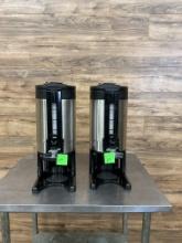 (2) Count Thunder Group Coffee Dispensers