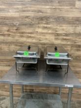 (2) Count Chafing Dishes
