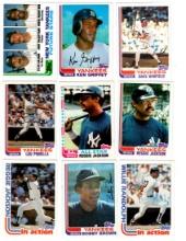 1982 Topps Baseball, NY Yankees