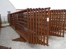 24ft free standing cattle panels (8 x the money)
