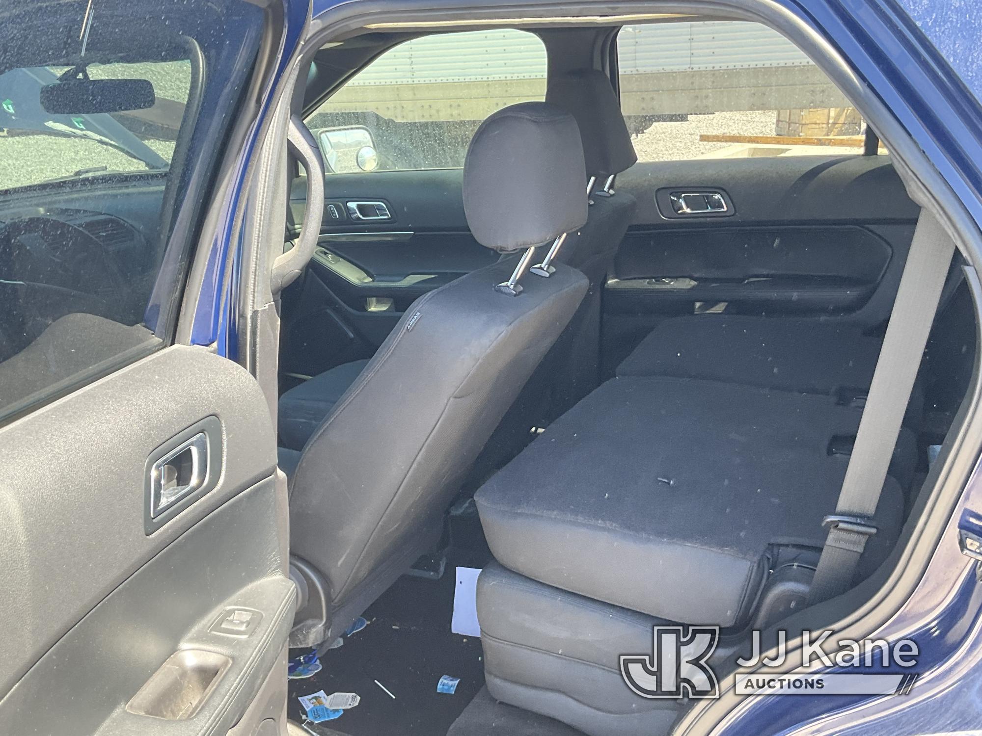 (Las Vegas, NV) 2018 Ford Explorer AWD Police Interceptor Towed In, No Console Body Damage, Does Not