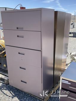 (Las Vegas, NV) (3) File Cabinets NOTE: This unit is being sold AS IS/WHERE IS via Timed Auction and