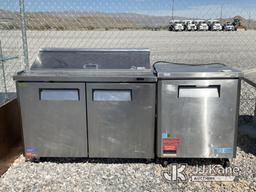(Las Vegas, NV) Turbo Air Prep Cooler & Freezer NOTE: This unit is being sold AS IS/WHERE IS via Tim