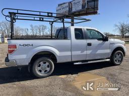 (South Beloit, IL) 2012 Ford F150 4x4 Extended-Cab Pickup Truck Runs, Moves, No Power Steering-Not R