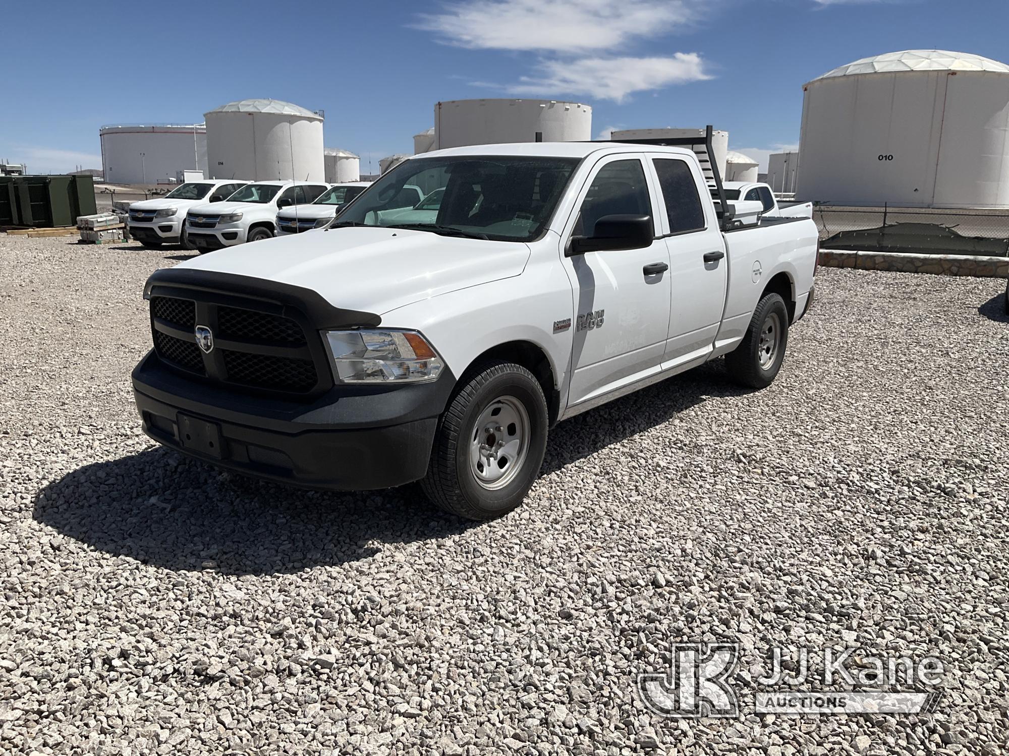 (El Paso, TX) 2016 RAM 1500 Crew-Cab Pickup Truck Runs & Moves) (Check Engine Light Active, TPMS Lig